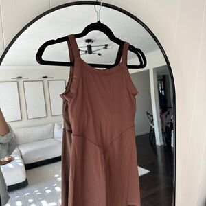 Paragon fitwear Brown Athleisure Romper